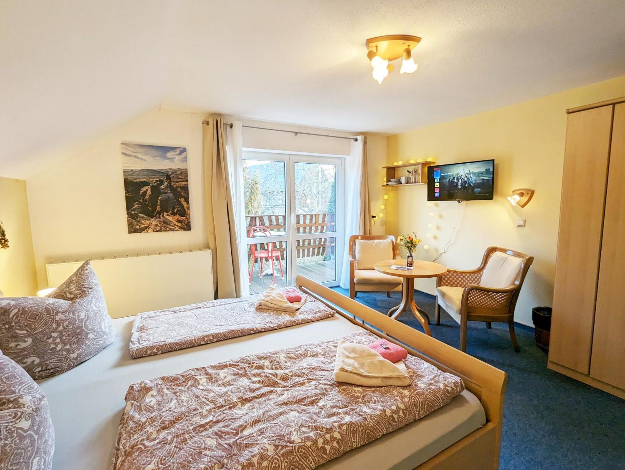 L9 - Urlaubsmagie - Balkon & Direkt Am Wanderweg Apartment Sebnitz Exterior foto